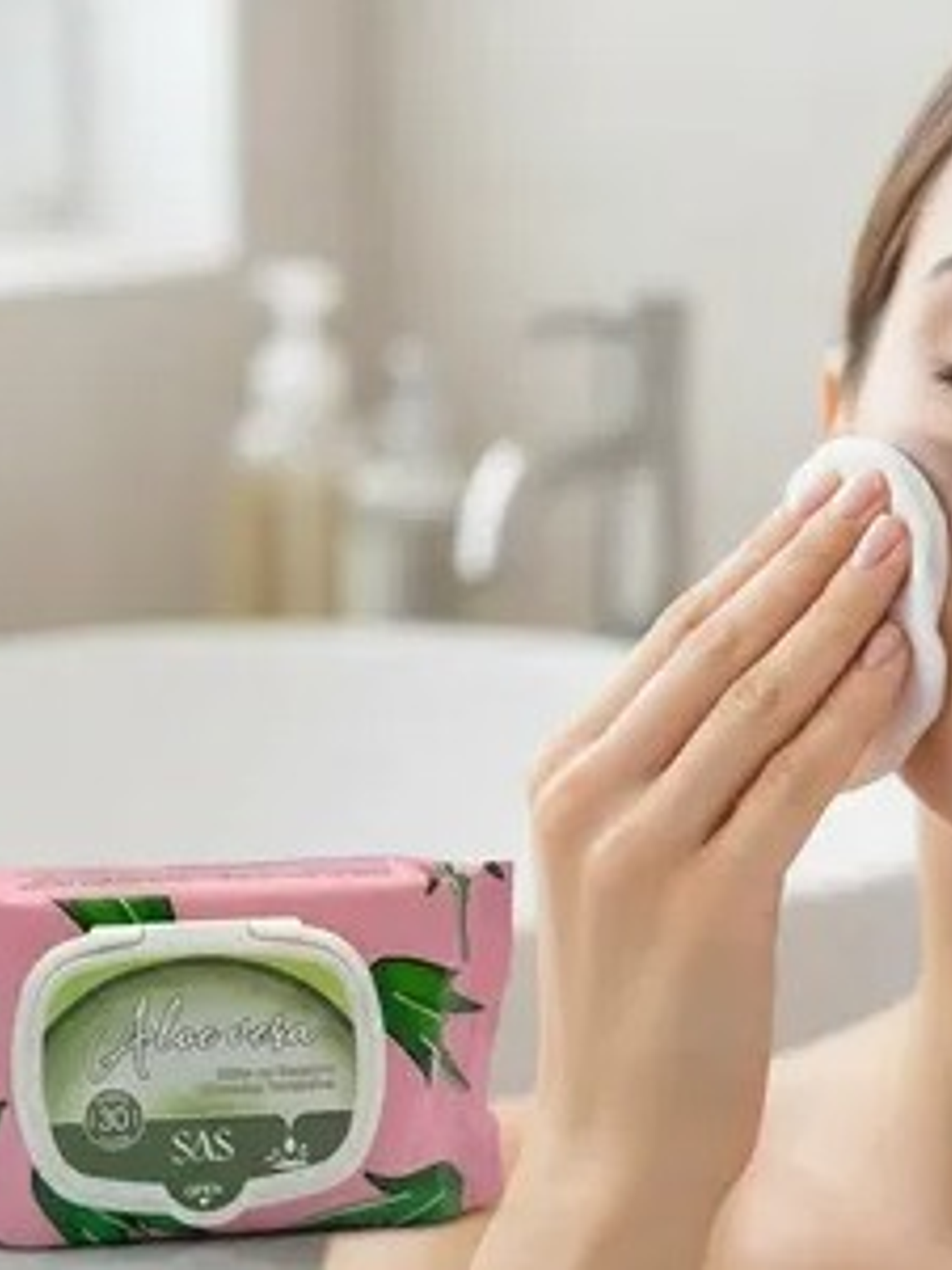 TOALLITAS DESMAQUILLANTES ALOE VERA 30UN SAS SAH006 4