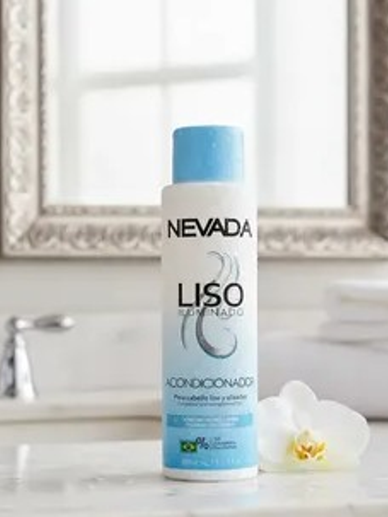 ACONDICIONADOR LISO ILUMINADO 500ML NEVADA 2