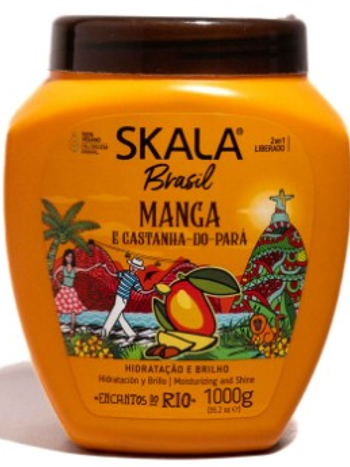 MASCARILLA CAPILAR SKALA MANGA HIDRATACION Y BRILLO  1Kg 1