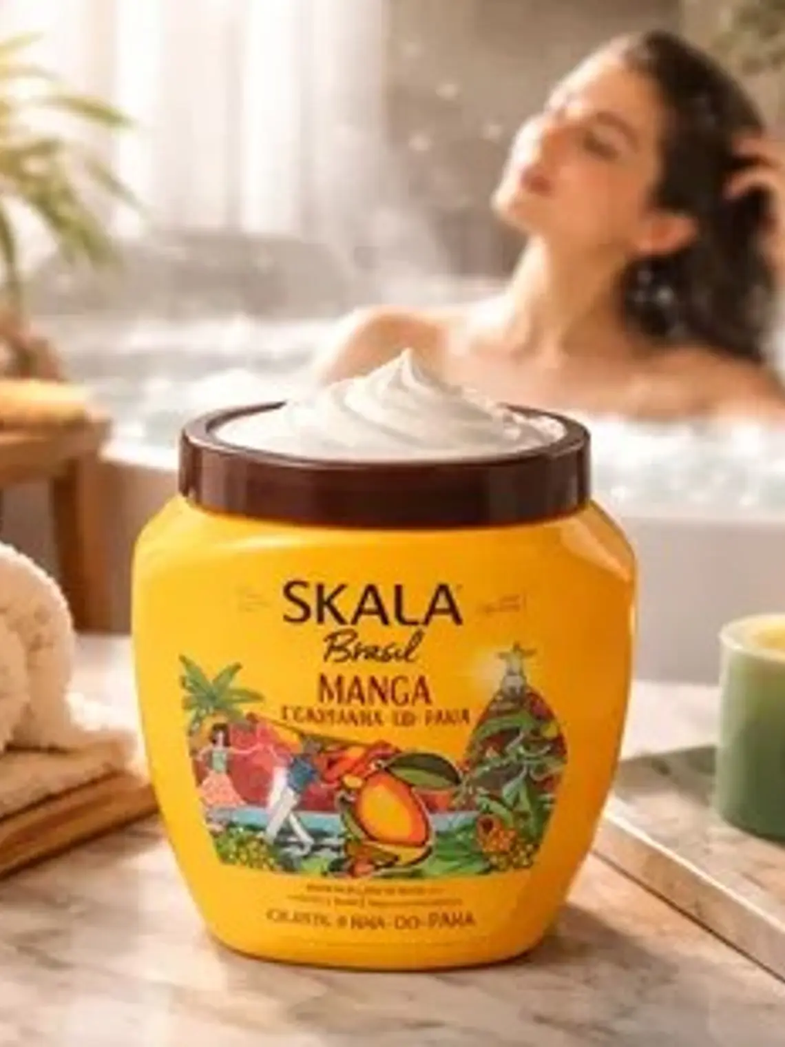 MASCARILLA CAPILAR SKALA MANGA HIDRATACION Y BRILLO  1Kg 3