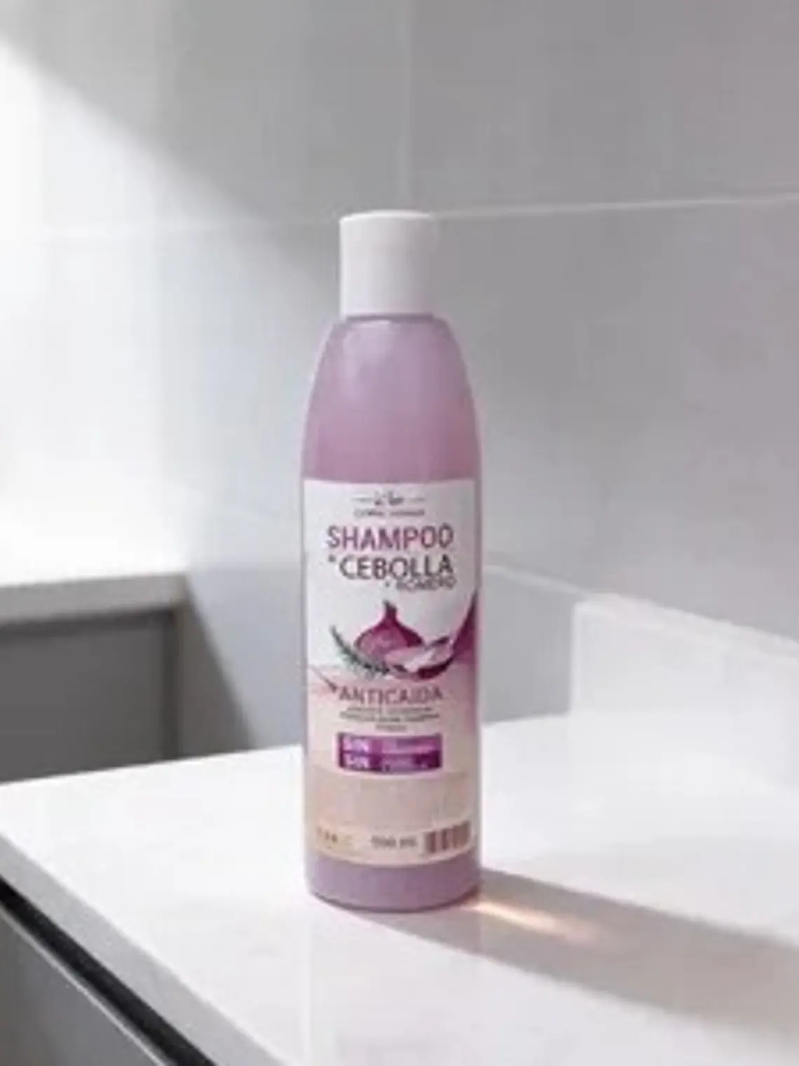 SHAMPOO DE CEBOLLA Y ROMERO ANTICAIDA 500ML 2