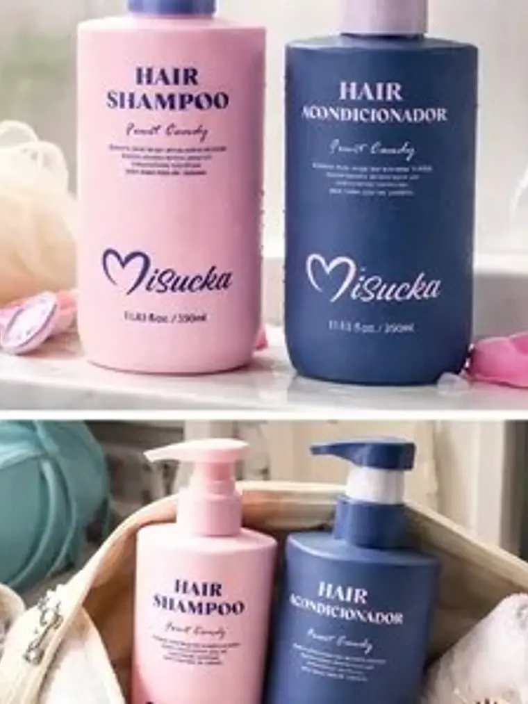PACK SHAMPOO Y ACONDICIONADOR FRUIT CANDY MISUCKA 5