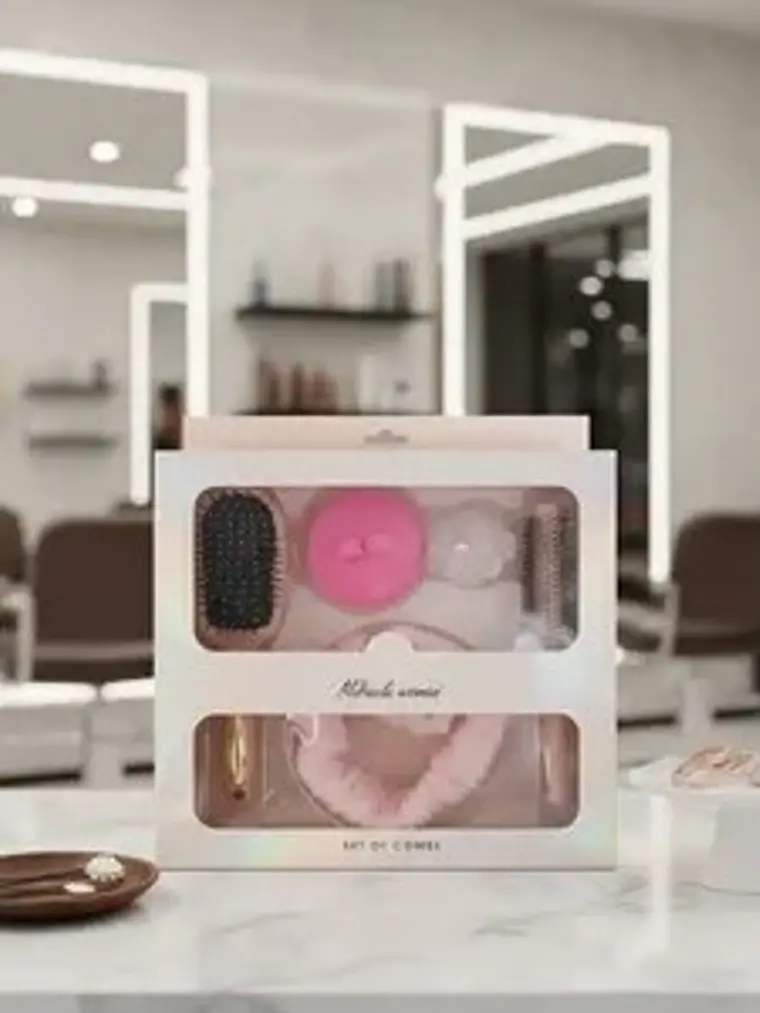 SET DE BELLEZA CAPILAR MIRACLE WOMEN (CEPILLOS+ACC.002) 3
