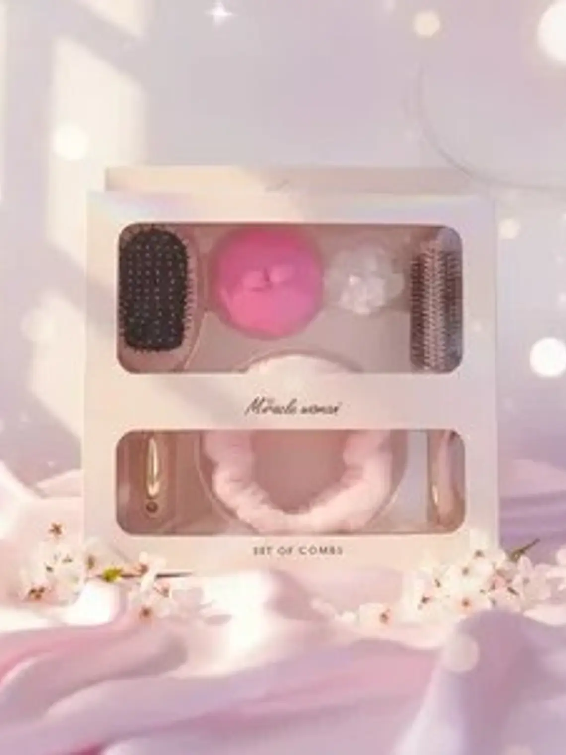 SET DE BELLEZA CAPILAR MIRACLE WOMEN (CEPILLOS+ACC.002) 4