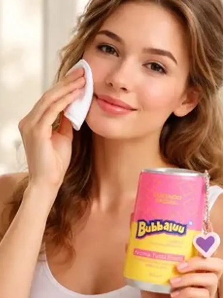 TOALLAS DESMAQUILLANTES AROMA TUTTI FRUTTI BUBBALUU 30UN. 1