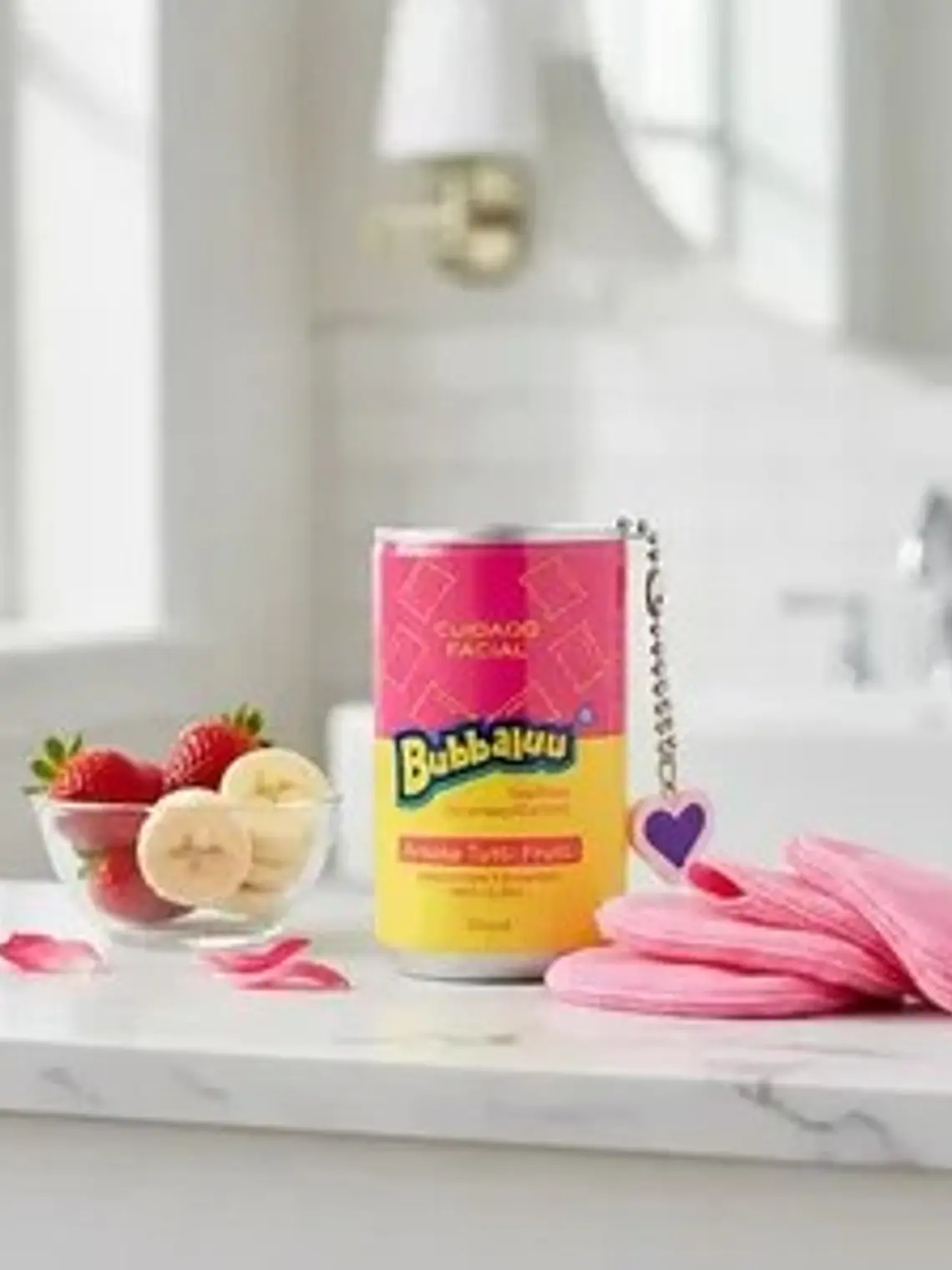 TOALLAS DESMAQUILLANTES AROMA TUTTI FRUTTI BUBBALUU 30UN. 2
