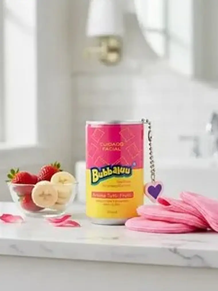 TOALLAS DESMAQUILLANTES AROMA TUTTI FRUTTI BUBBALUU 30UN. 2