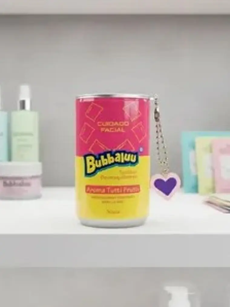 TOALLAS DESMAQUILLANTES AROMA TUTTI FRUTTI BUBBALUU 30UN. 3