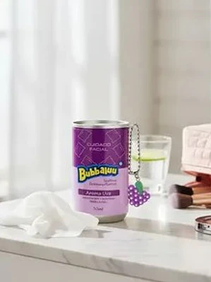 TOALLAS DESMAQUILLANTES AROMA UVA BUBBALUU 30UN.