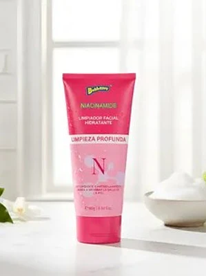 LIMPIADOR FACIAL HIDRATANTE NIACINAMIDE 180G BUBBALUU
