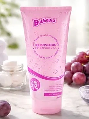 REMOVEDOR DE IMPUREZAS AROMA UVA 200ML BUBBALUU