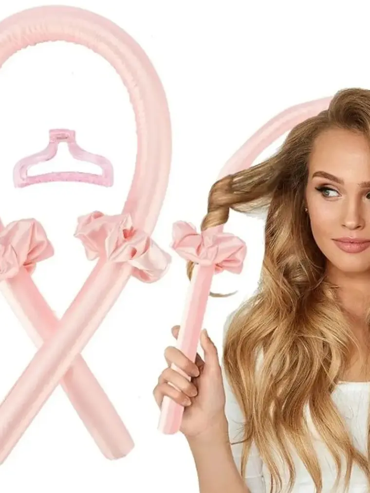ONDULADORA RIZADORA DE SEDA ONDAS SIN CALOR PARA CABELLO 2