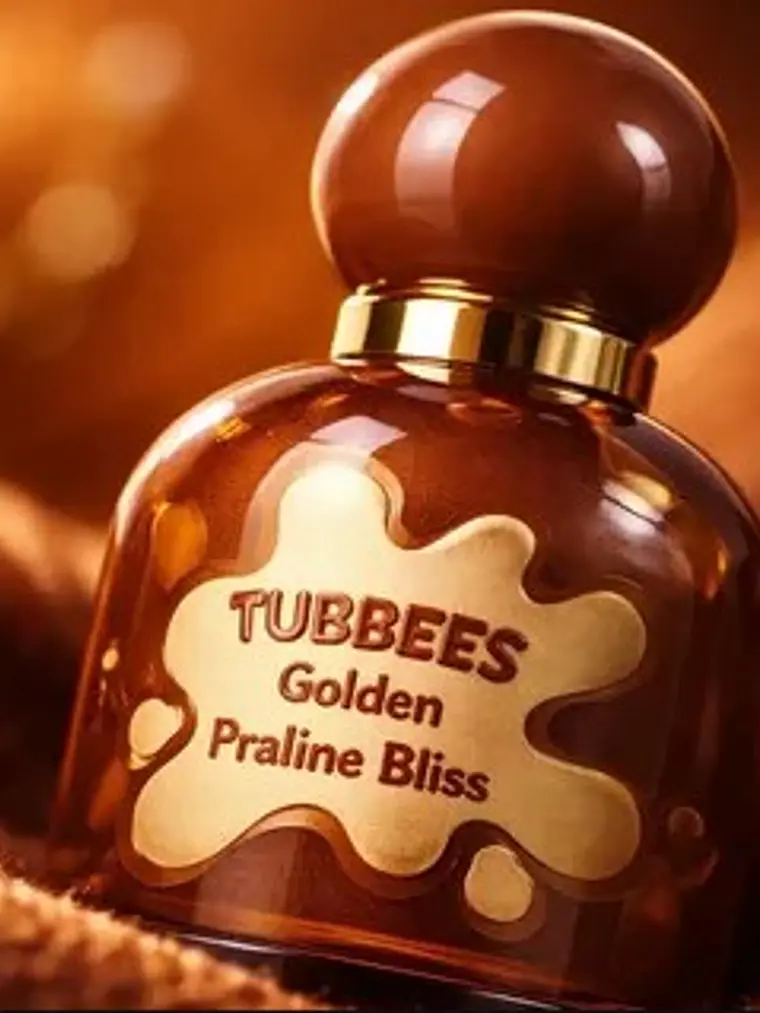 GRANDEUR TUBBEES IN A TUB GOLDEN PRALINE BLISS EDP 50ML 3