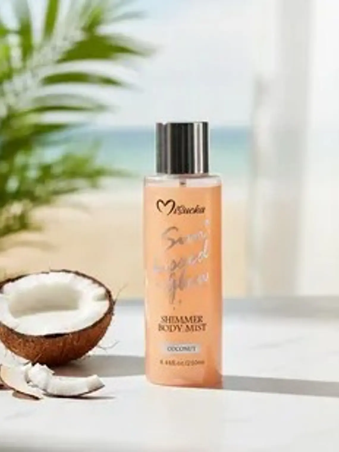 SHIMMER BODY MIST COCONUT 250ML MISUCKA 2