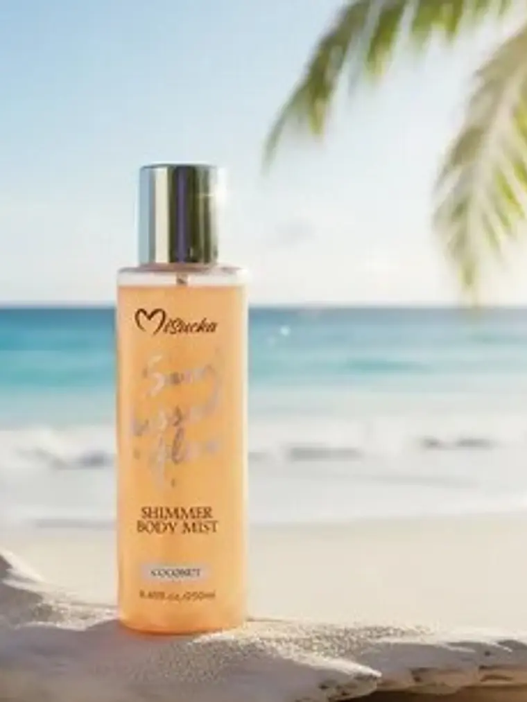 SHIMMER BODY MIST COCONUT 250ML MISUCKA 3