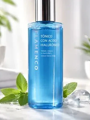 TÓNICO FACIAL CON ACIDO HIALURONICO 200ML FLAMENCO