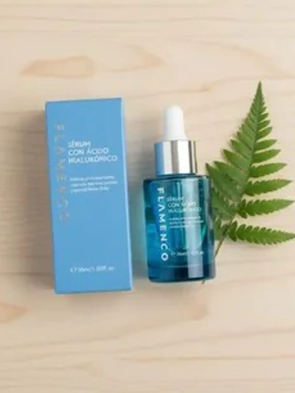 SÉRUM FACIAL CON ÁCIDO HIALURÓNICO FLAMENCO 30ML 4