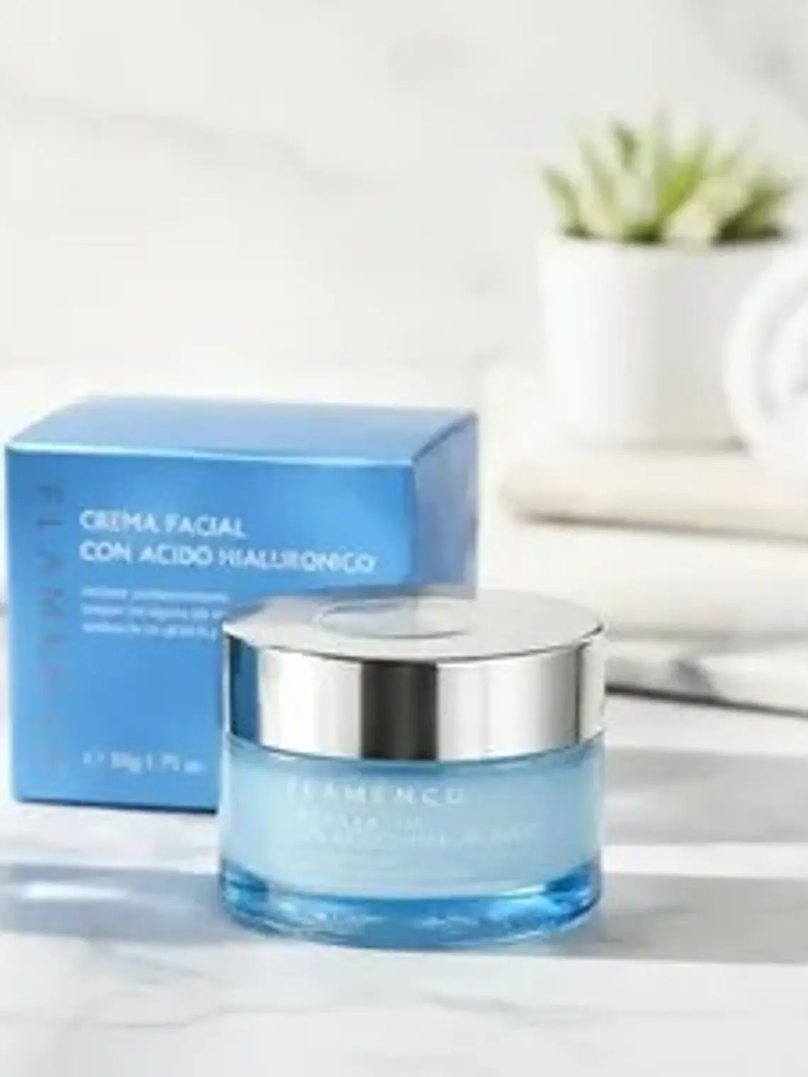 CREMA FACIAL CON ACIDO HIALURONICO 50G FLAMENCO 2