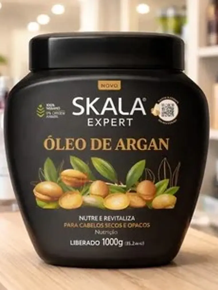 MASCARILLA CAPILAR SKALA ÓLEO DE ARGAN 1KL 4
