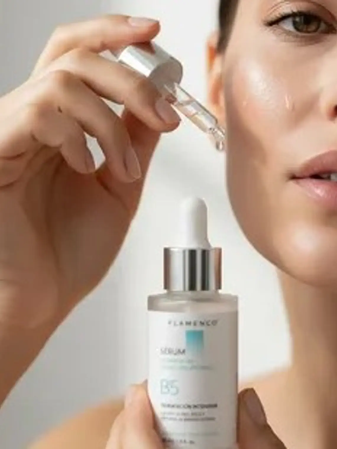 SÉRUM FACIAL CON VITAMINA B5 + ÁCIDO HIALURÓNICO 40ML FLAMENCO 4