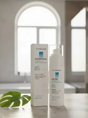 LOCIÓN FACIAL CON VITAMINA B5+ÁCIDO HIALURÓNICO 100G FLAMENCO