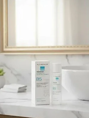 TONICO FACIAL CON VITAMINA B5+ÁCIDO HIALURÓNICO FLAMENCO