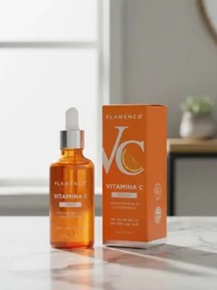 SÉRUM FACIAL CON VITAMINA C 50ML FLAMENCO 3