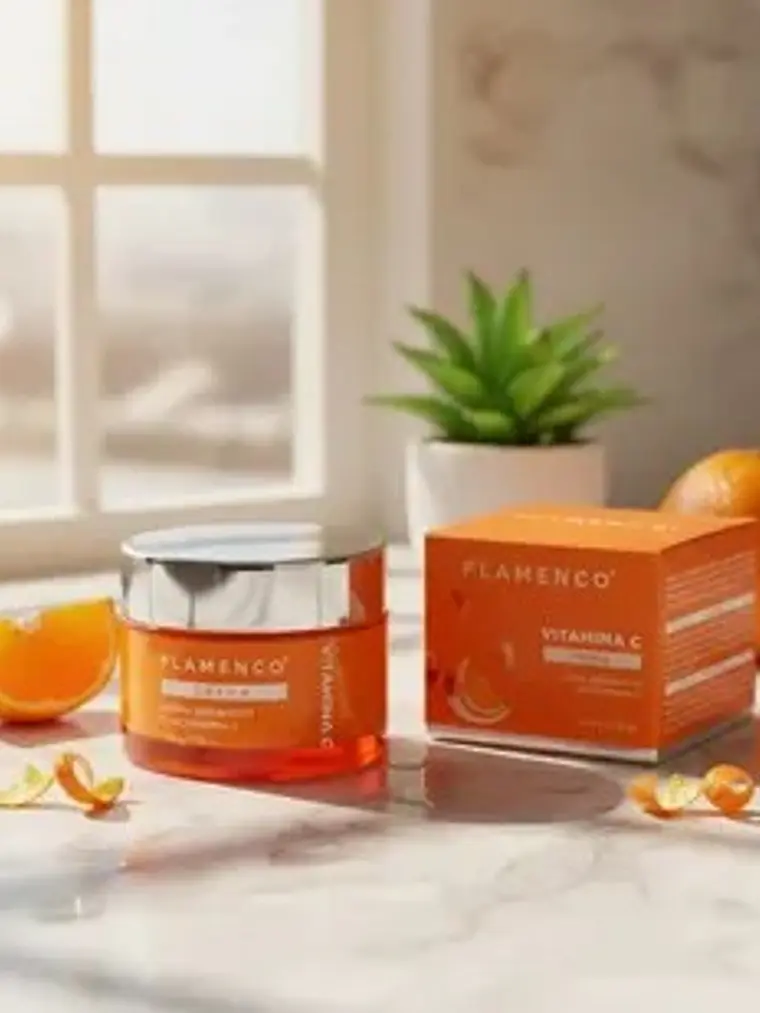 CREMA FACIAL CON VITAMINA C 50ML FLAMENCO 1