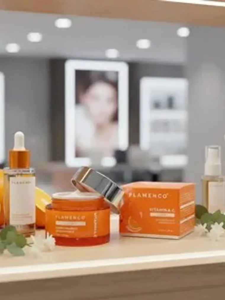 CREMA FACIAL CON VITAMINA C 50ML FLAMENCO 5