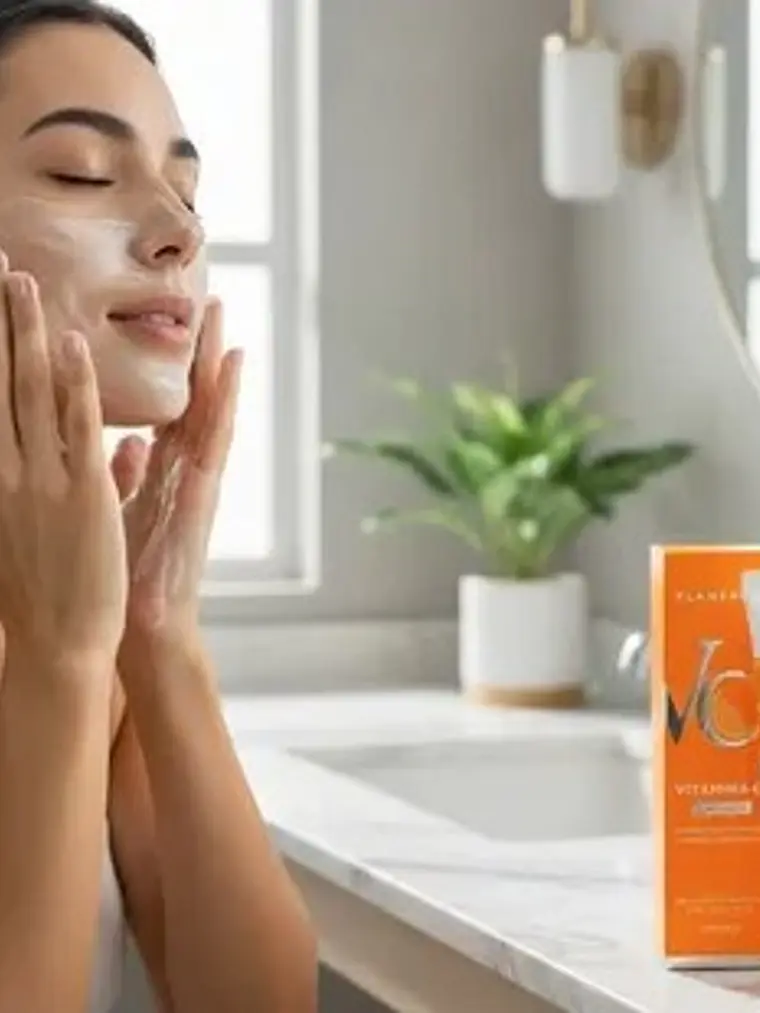 LIMPIADOR FACIAL CON VITAMINA C 100ML FLAMENCO 2