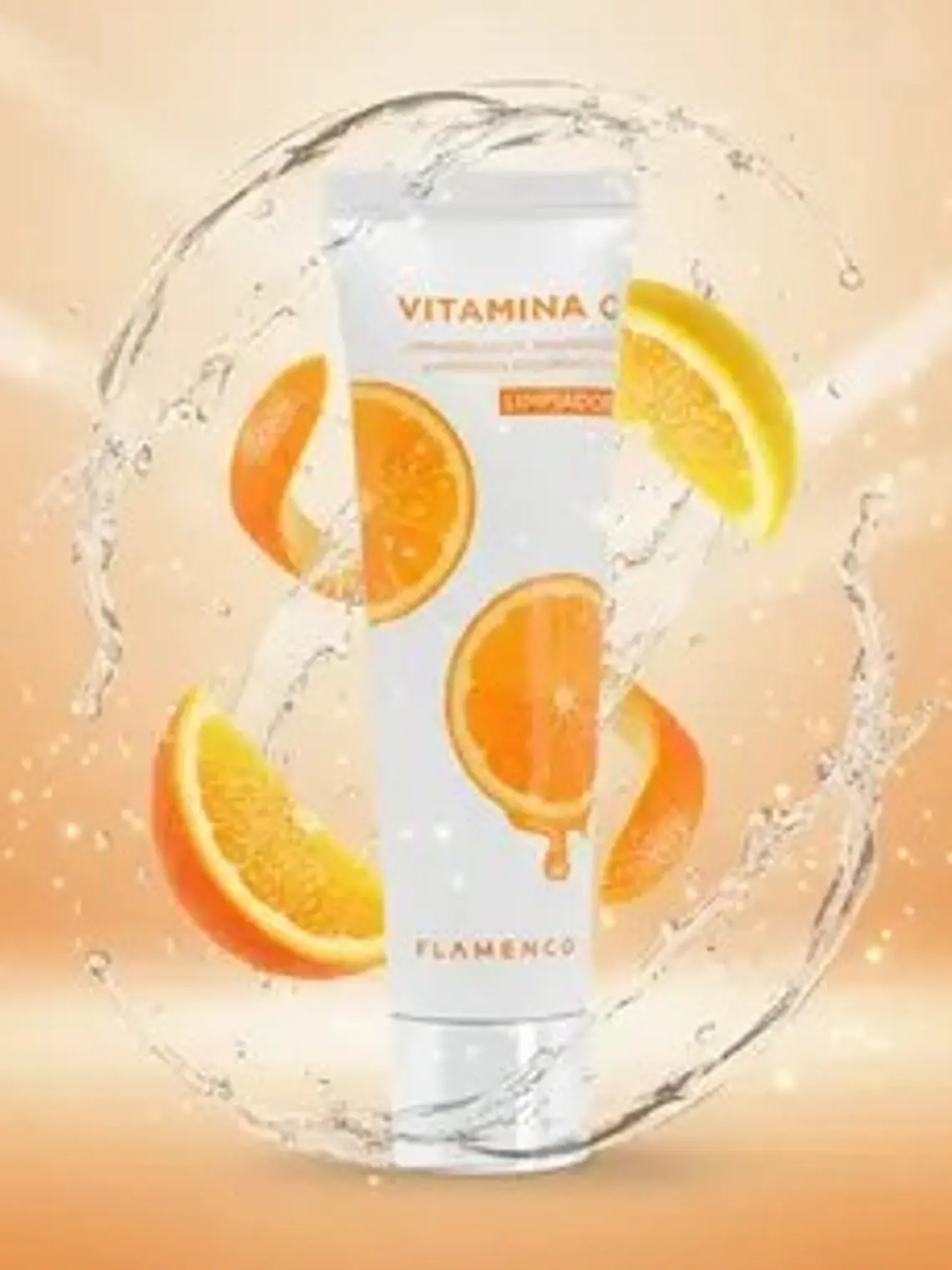 LIMPIADOR FACIAL CON VITAMINA C 100ML FLAMENCO 4