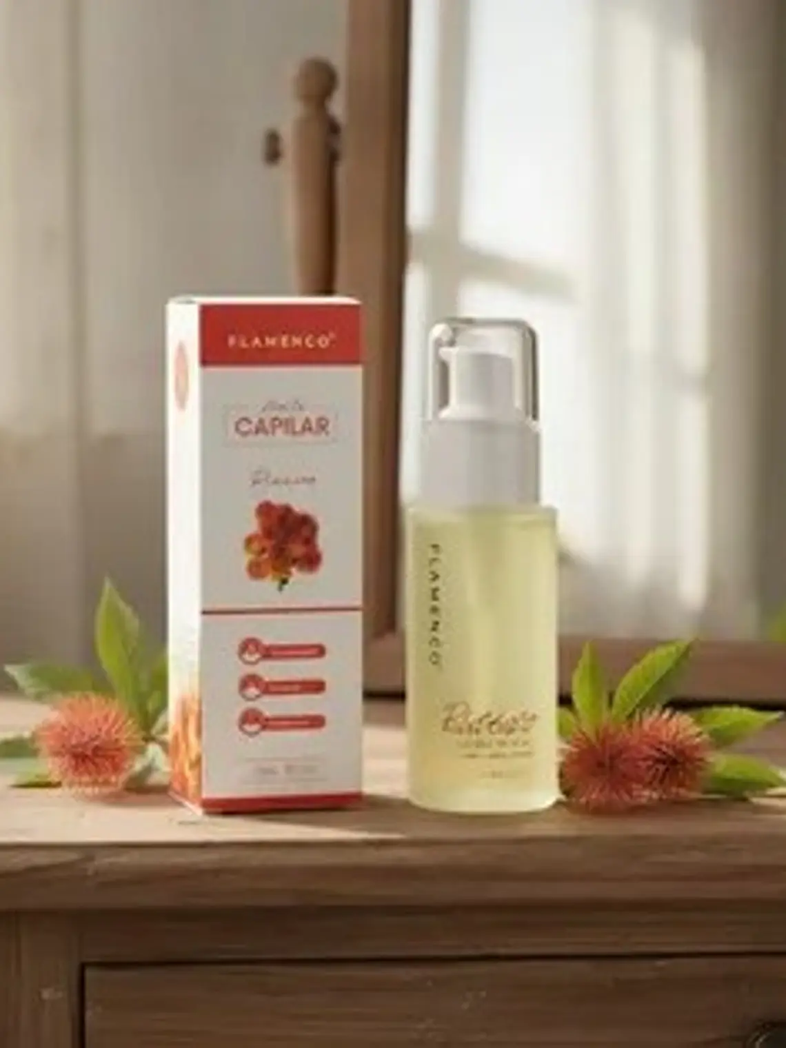 ACEITE CAPILAR RICINO 40ML FLAMENCO 1