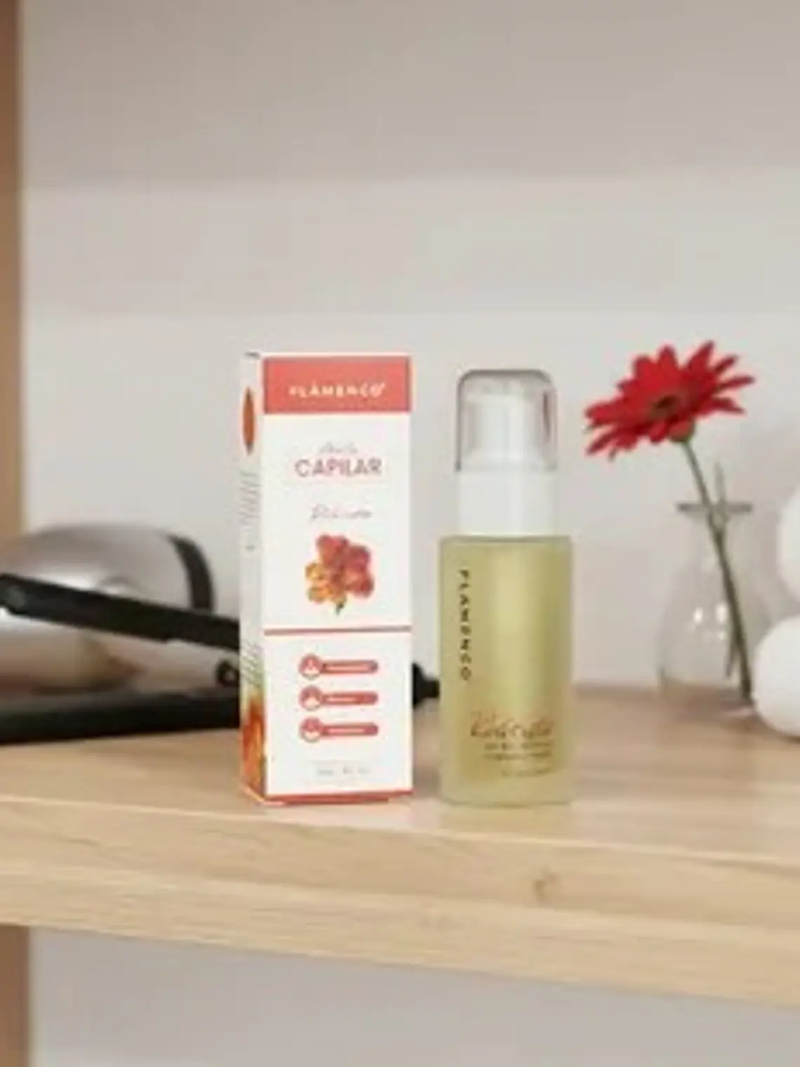 ACEITE CAPILAR RICINO 40ML FLAMENCO 4