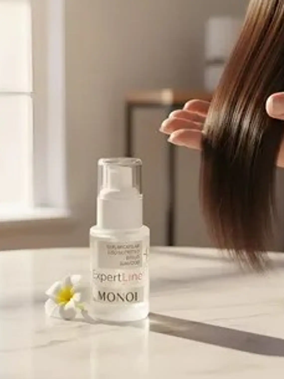 SERUM CAPILAR MONOI LISO NUTRITIVO BRILLO Y SUAVIDAD 30ml  2