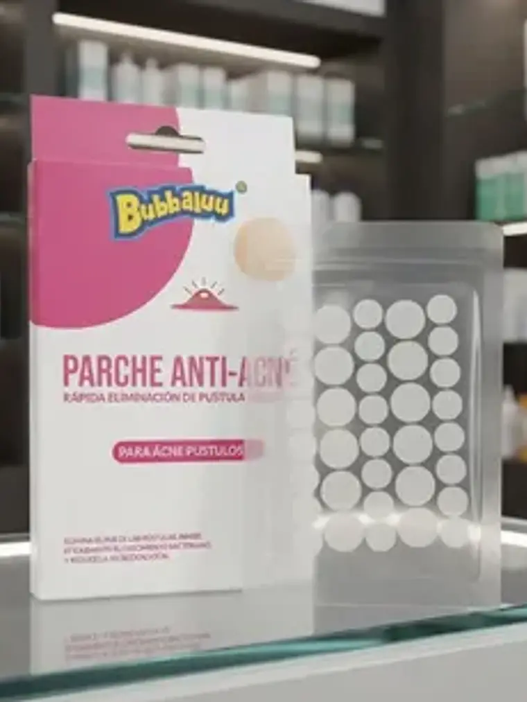 PARCHE ANTI-ACNÉ INVISIBLE 36UN. BUBBALUU 5
