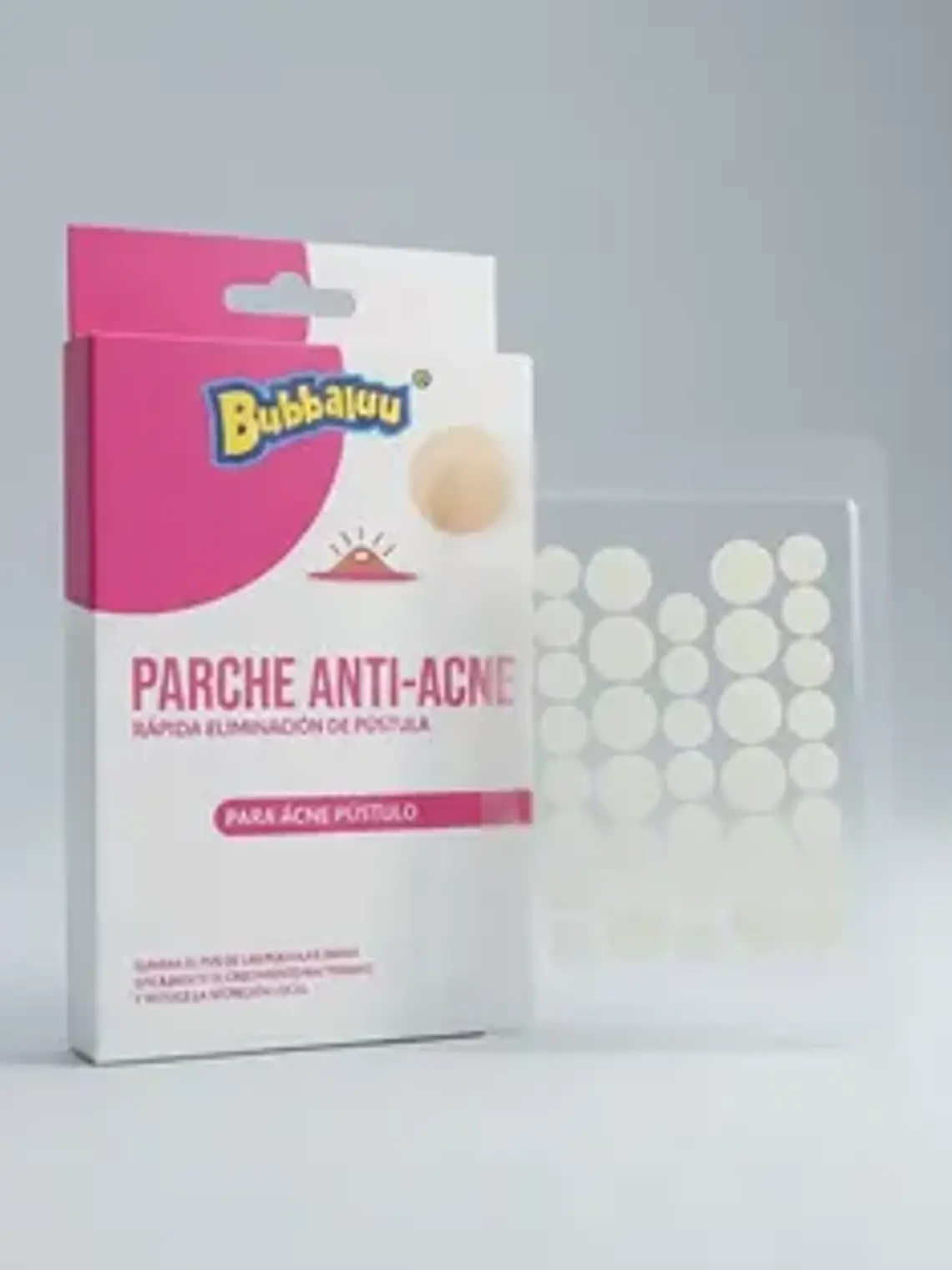 PARCHE ANTI-ACNÉ INVISIBLE 36UN. BUBBALUU 6