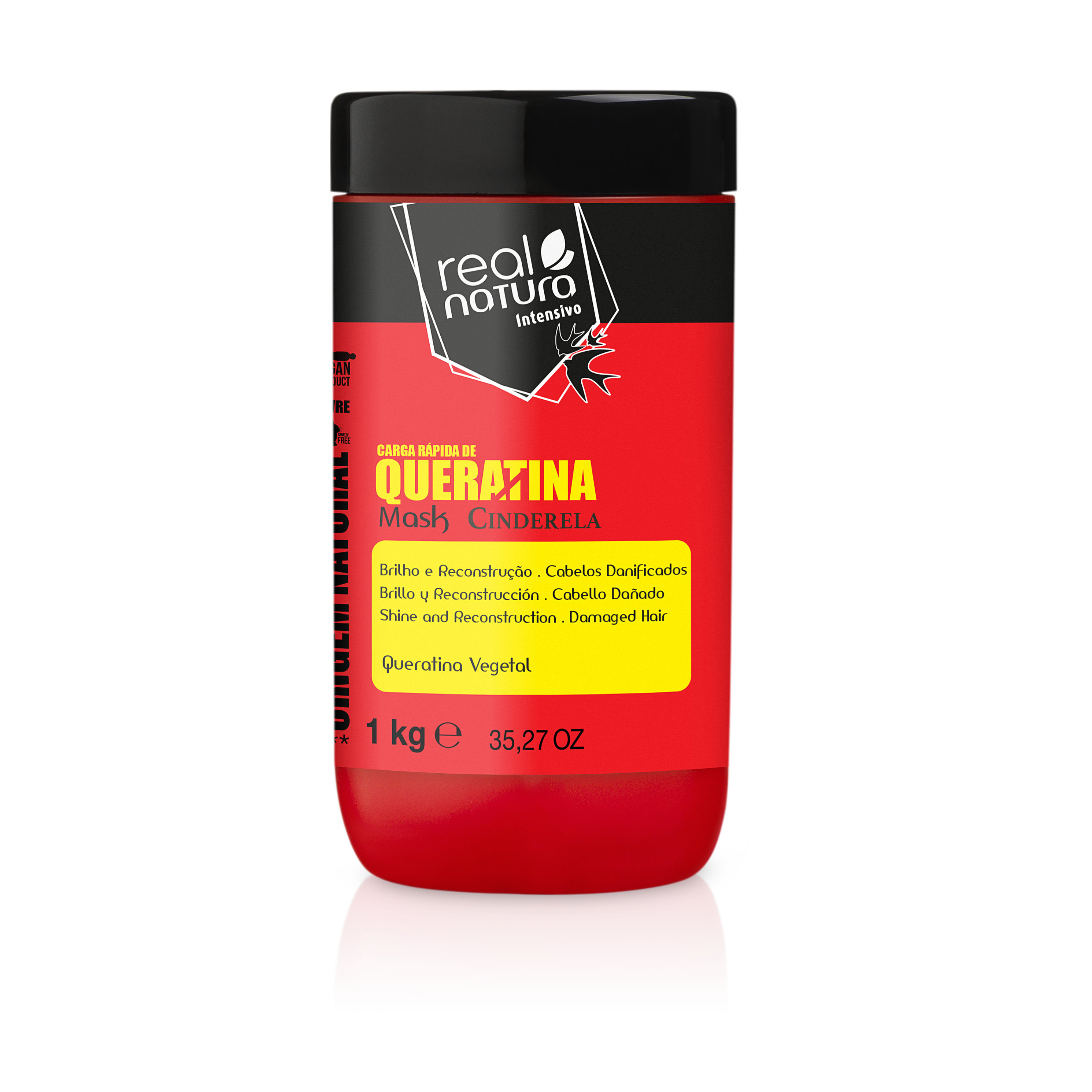 CARGA RÁPIDA DE QUERATINA CREME CINDERELA 1