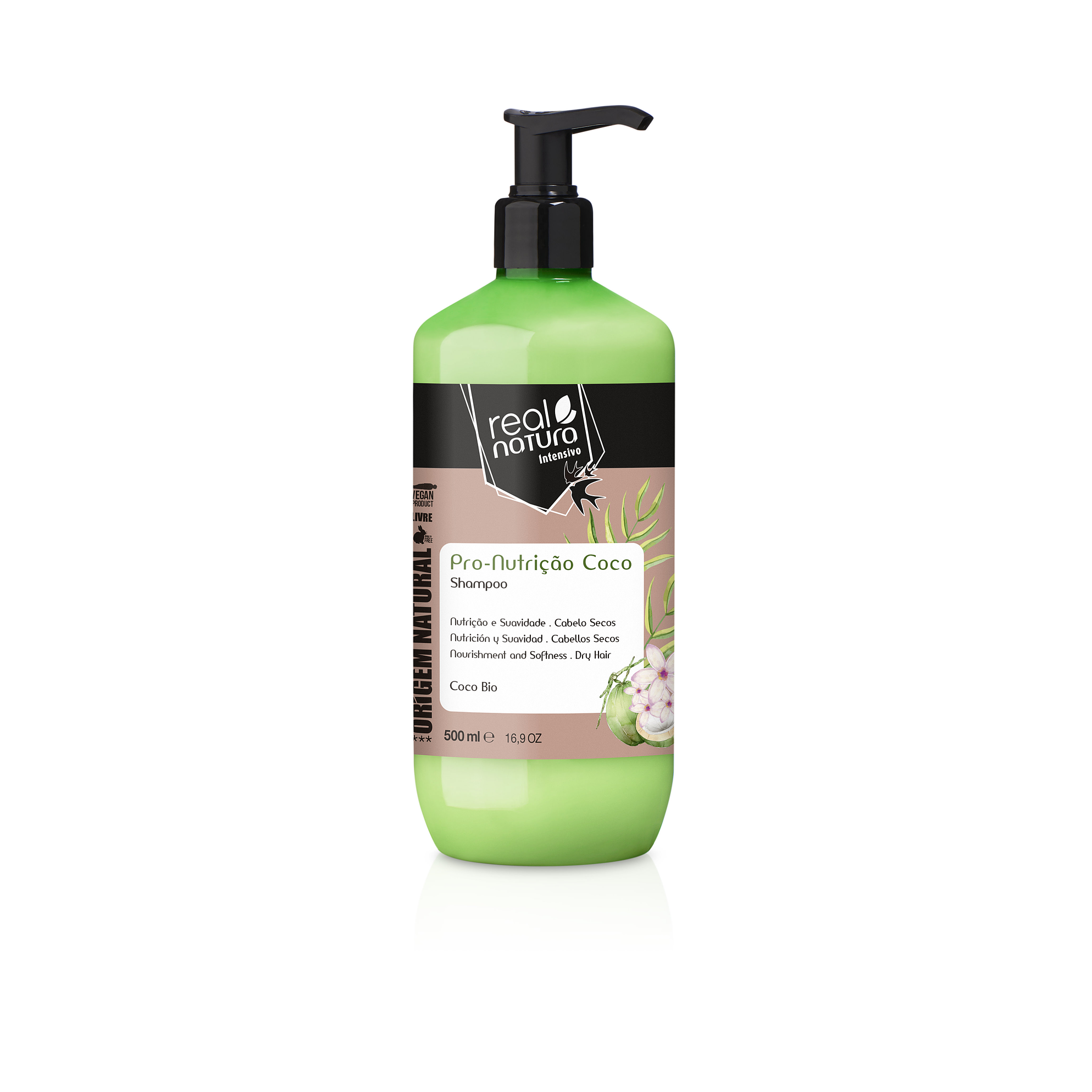 CHAMPÔ PRO-NUTRIÇÃO EXTRA COCO (500ml) 1