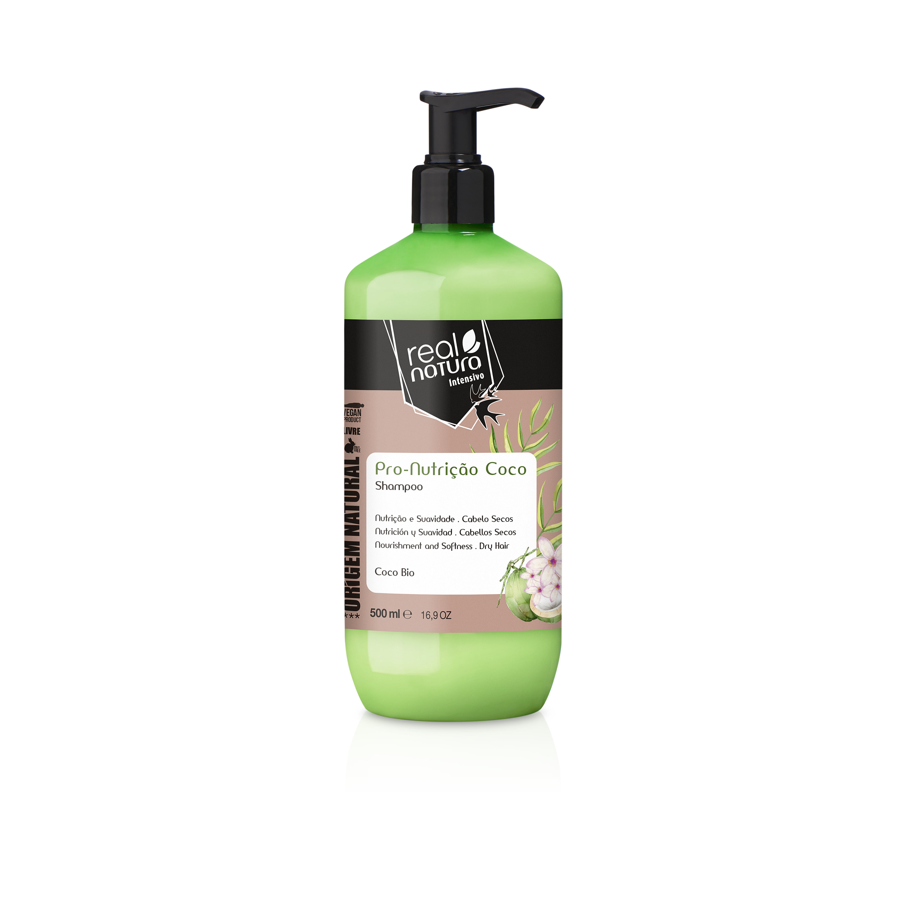 CHAMPÔ PRO-NUTRIÇÃO EXTRA COCO (500ml) 1