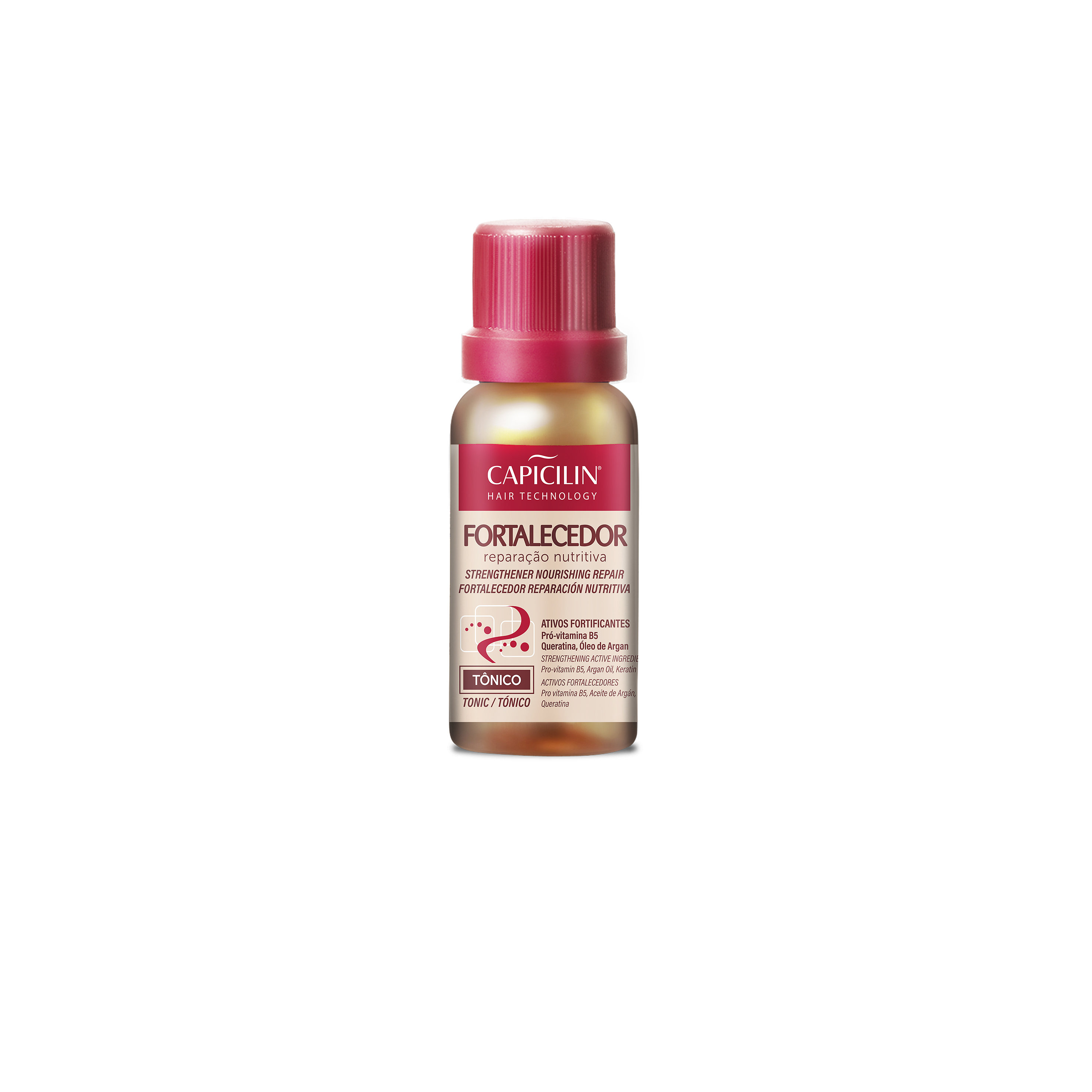 Tónico Capicilin Fortalecedor Reparação Nutritiva 20ml 1