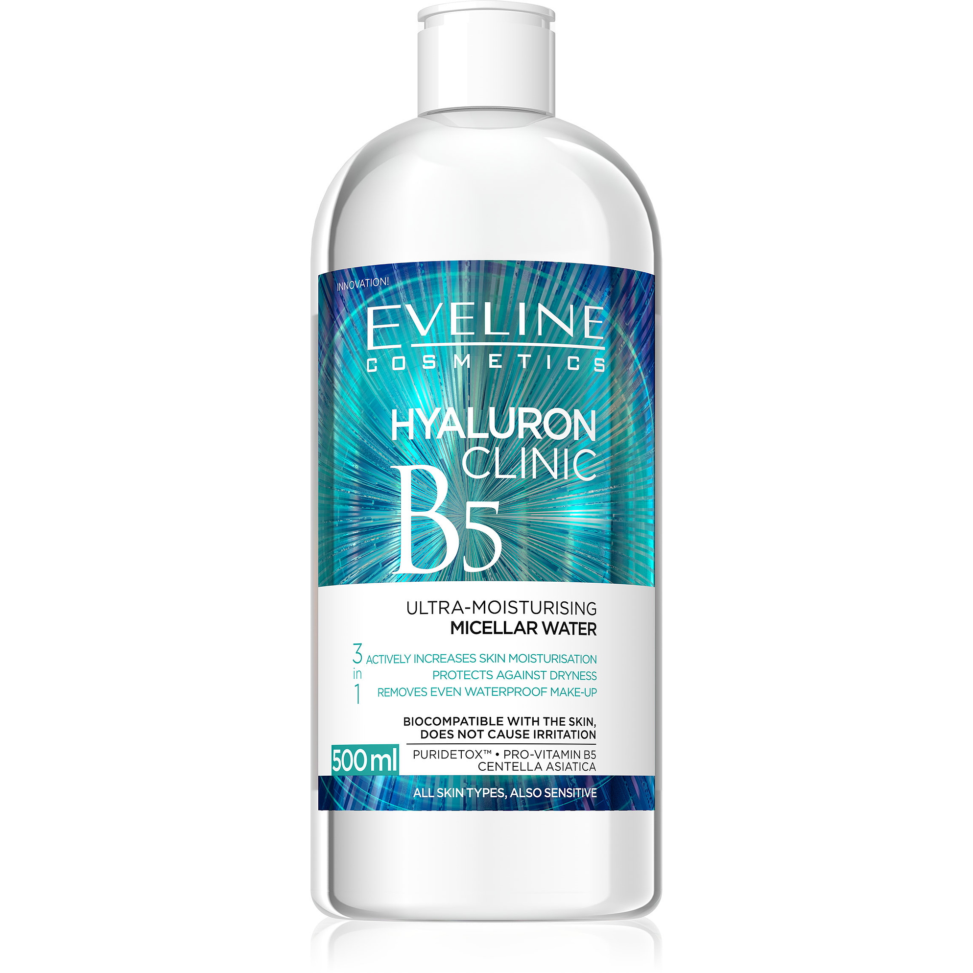 HYALURON CLINIC B5 Ultra-Moisturising Micellar Water 500ml 1