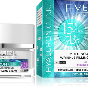 HYALURON CLINIC B5 Multi-Nourishing Wrinkle Filling Cream 60+ Day Night 50ml