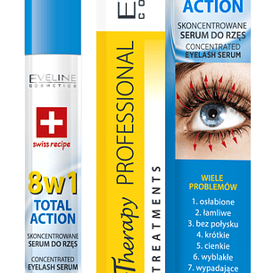 LASH THERAPY PROFESSIONAL Concentrated Eyelash Serum 8in1 10ml