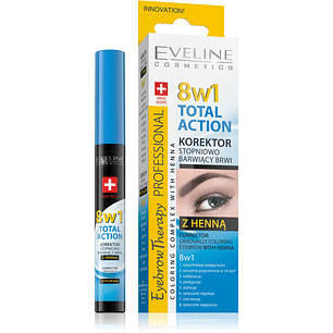 EYEBROW THERAPY PROFESSIONAL Corrector with Henna 8in1