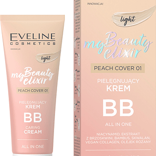 MY BEAUTY ELIXIR Peach Cover BB Cream 01 Light 30ml