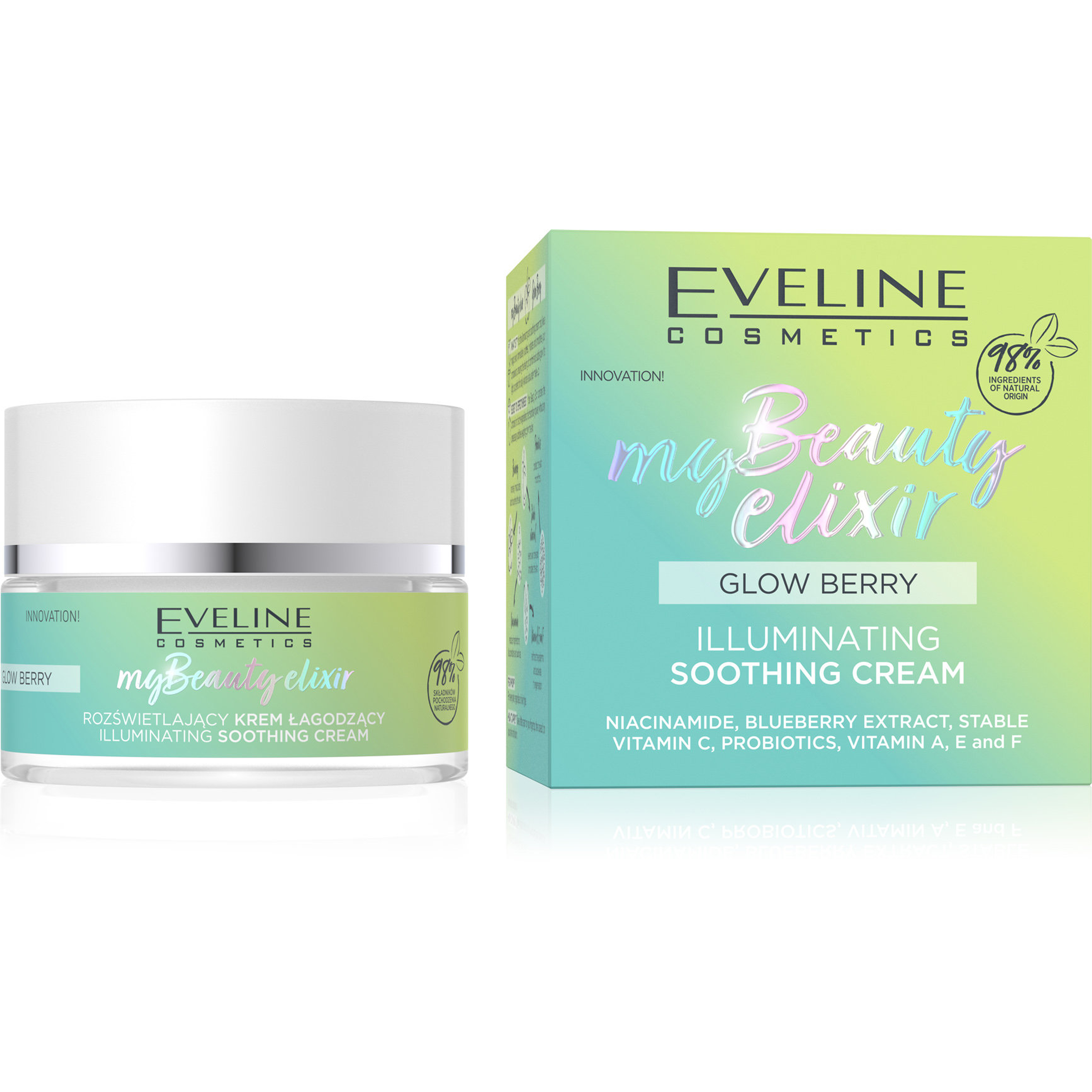 MY BEAUTY ELIXIR Glow Berry Illuminating Moisturising Cream 50ml 1