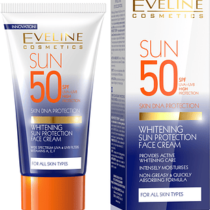 WHITENING Sun Protection Face Cream SPF 50 DNA Protection 50ml