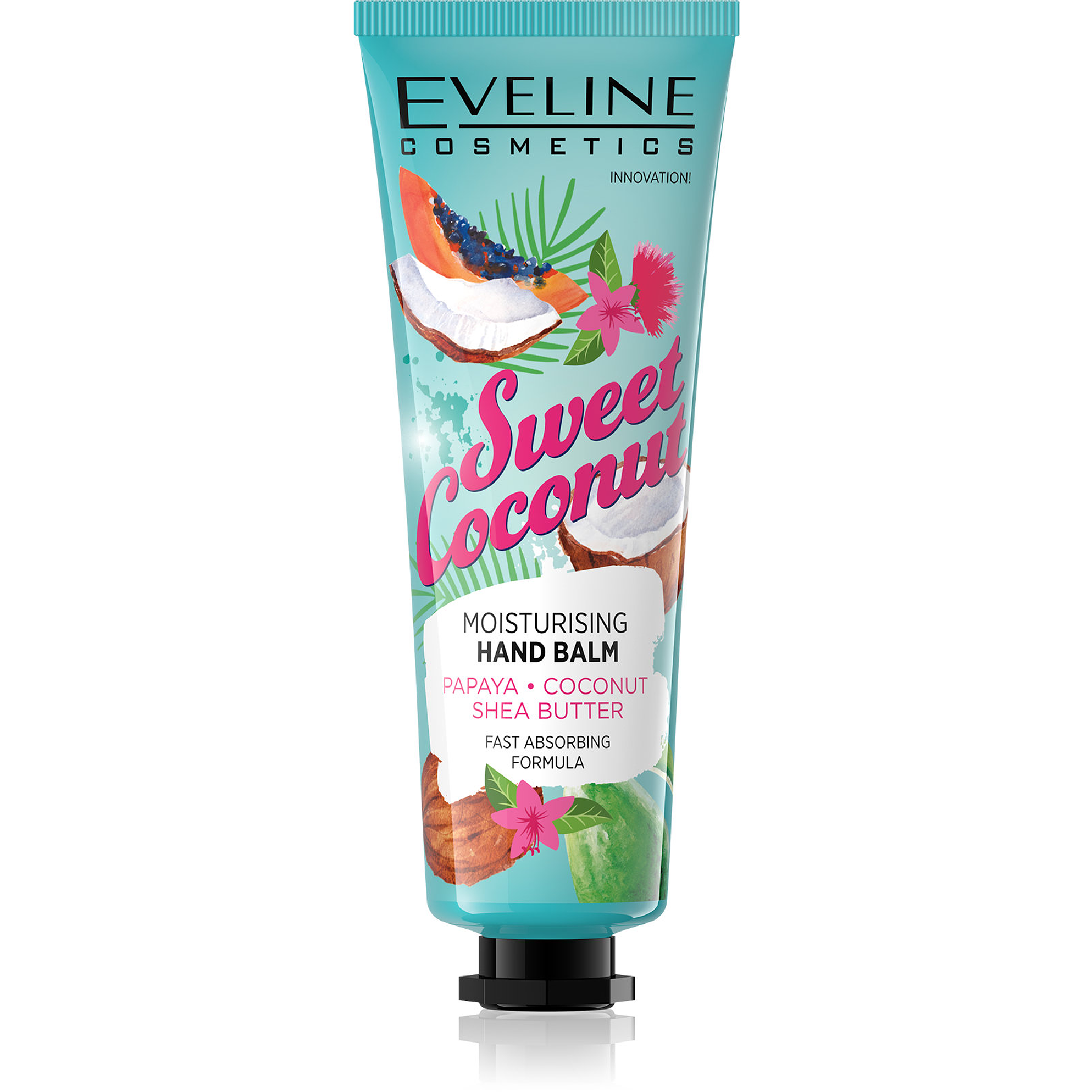 SWEET COCONUT Moisturising Hand Balm Papaya + Coconut Shea Butter 50ml 1