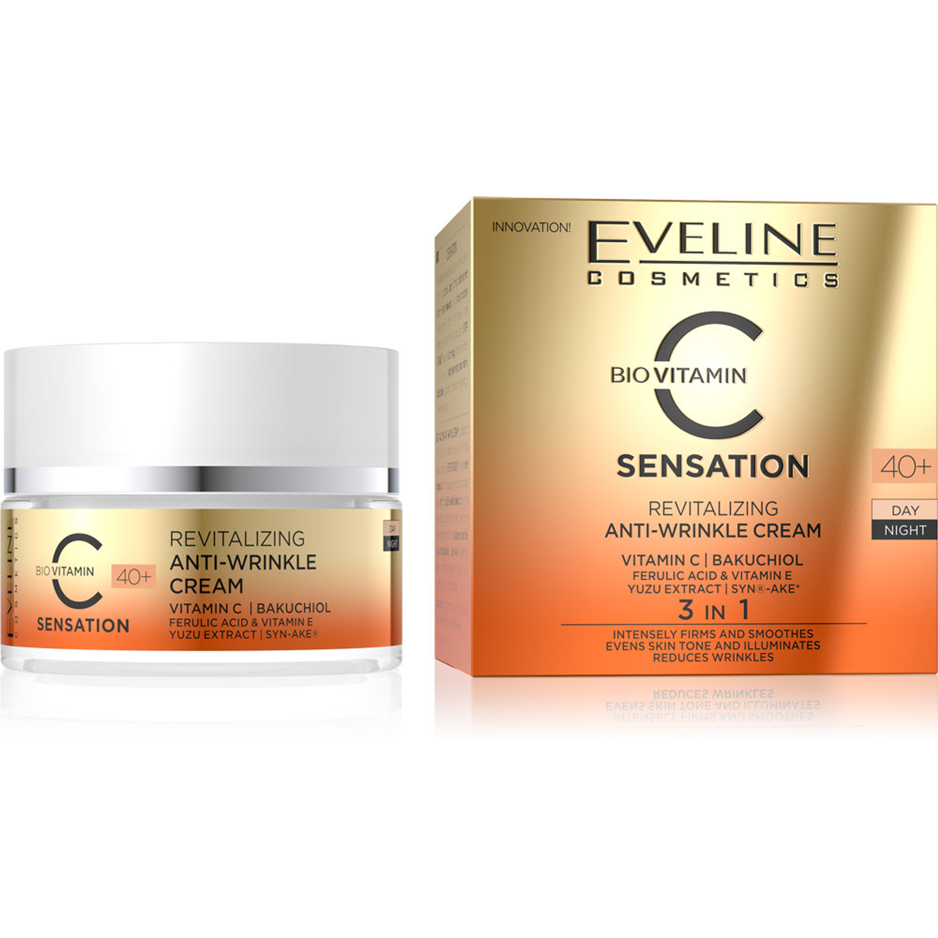 C SENSATION Anti-Wrinkle Cream 40+ Revitalizing 3in1 50ml 1