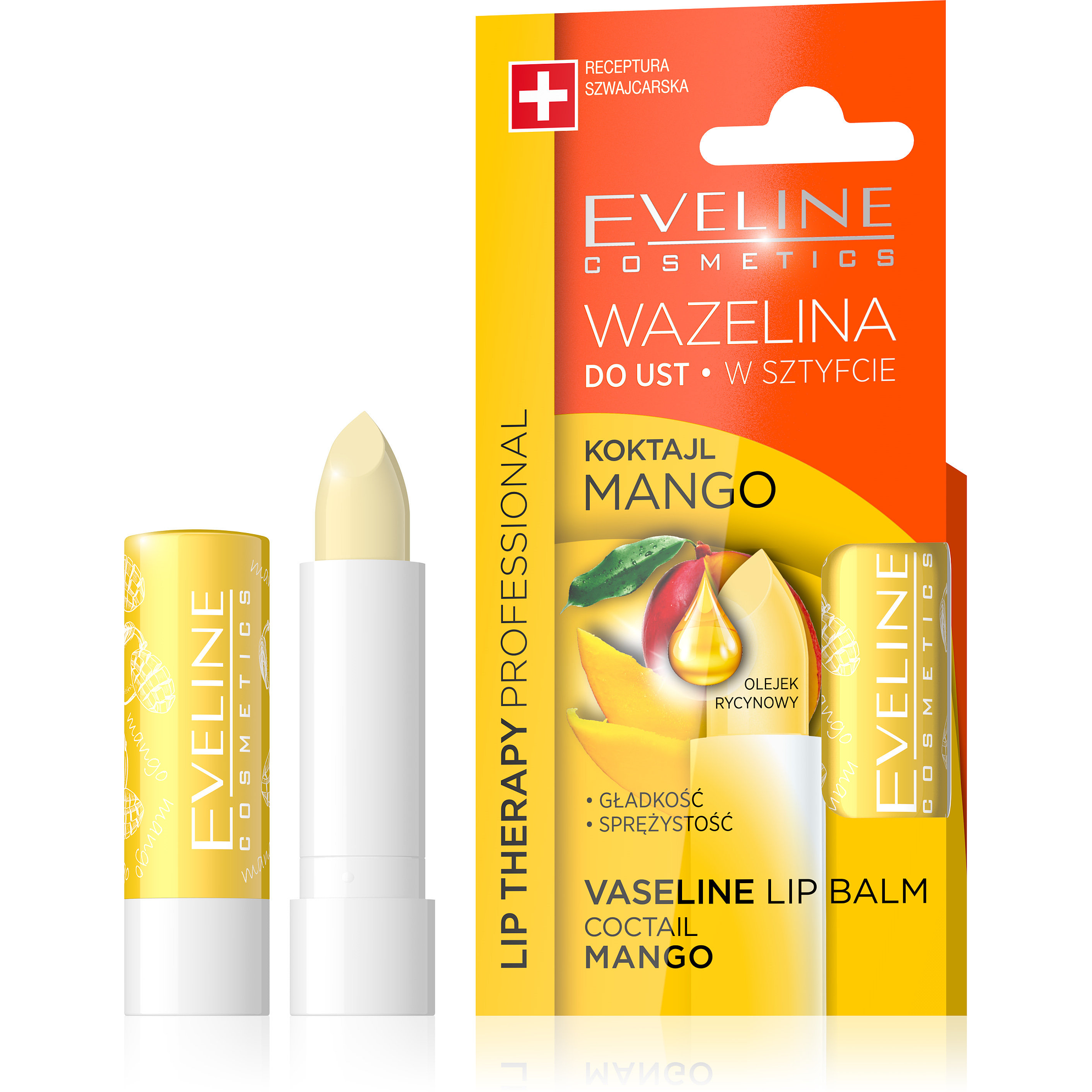 LIP THERAPY PROFESSIONAL Vaseline Lip Balm Mango 4.8g 1